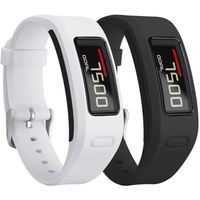 SKYLET Compatible with Garmin Vivofit Bands, Colorful Silicone Replacement Band Compatible with Garmin Vivofit 1 Wristband with Metal Buckle (No Tracker)