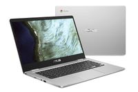 Asus Chromebook 14" HD Anti-Glare Nano-Edge Display Laptop Computer, Intel Celeron N3350 up to 2.4GHz, 4GB DDR4, 64GB eMMC Flash Memory, HD Webcam, 802.11ac, Bluetooth, USB-C, MicroSD, Chrome OS