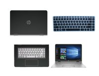Black Carbon Fiber skin decal wrap skin Case + Semi Black Keyboard Cover for HP Spectre x360 2 in 1 15.6" AP011dx AP012dx Touch Screen Laptop