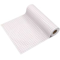 YRYM HT Clear Vinyl Transfer Paper Tape Roll-12 x 50 FT w/Alignment Grid Application Tape for Silhouette Cameo, Cricut Adhesive Vinyl for Decals,Signs, Windows, Stickers
