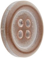 Slimline Buttons Series 1-Brown 4-Hole 5/8" 4/Card