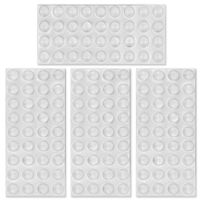 144 Piece Clear - Self Adhesive Cabinet, Door Bumpers Pads Surface Protection Noise Dampening - 144 Piece