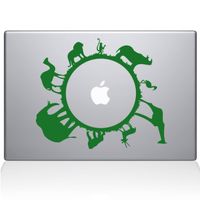 The Decal Guru Animal Planet MacBook Decal Vinyl Sticker - 13" MacBook Air - Green (0193-MAC-13A-LG)