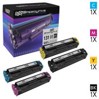 Speedy Inks Remanufactured Toner Cartridge Replacement for Canon 131 (1 Black, 1 Cyan, 1 Magenta, 1 Yellow, 4-Pack)