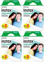 Fujifilm Square Twin Pack Film, 20 Exposures (4 Boxes)