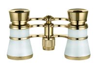 Eschenbach Glamour White 3x25 Opera Binoculars for Adults
