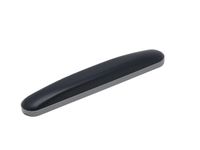 Full-Length Upholstered Armrest Pad, Invacare Dark Blue, Grey Base