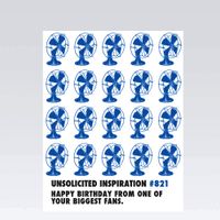 Birthday Fan Card