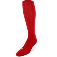 Sof Sole RBI Baseball Over-the-Calf Team Athletic Performance Socks for Men and Youth (2 Pairs), Child 9-Youth 1, Red