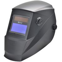 Antra Welding Helmet AH6-260-0000 Solar Power Auto Darkening Wide Shade Range 4/5-9/9-13 with Grinding 6+1 Extra lens covers Stable for TIG MIG MMA Plasma