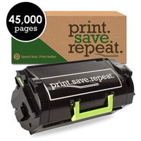 Print.Save.Repeat. Lexmark 621X Extra High Yield Remanufactured Toner Cartridge for MX711, MX810, MX811, MX812 [45,000 Pages]
