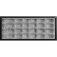 Hudson Exchange 4012 Waterhog Classic Boot Tray, 34" L x 15" W, 3/8" Thick, Medium Gray
