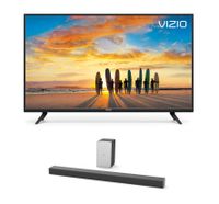 VIZIO V-Series 43" Class (42.5" Diag. ) 4K HDR Smart TV and 36" 2.1 Channel Sound Bar System (2018 Model)