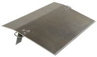 Vestil Economizer Dockplate - Aluminum, 10,000-lb. Capacity, 24in.L x 60in.W, Model Number EH-6024