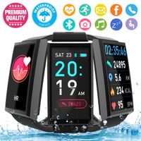 Fitness Tracker Smart Watch, Waterproof Fitness Watches with Heart Rate Monitor, Activity Tracker Watch Sport Smart Bracelet with Pedometer Sleep moinitor Calorie Counter for Women Men Android iOS