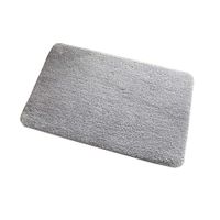 Colorzonesd Dirt Trapper Water-Absorbing Non-Slip Floor Mat Mintiml Dirt Trapper Machine Washable Rubber Backing Non Slip Shoe Scraper (Gray)