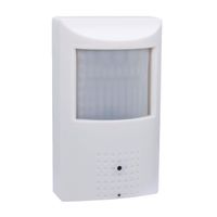Inwerang 1080P POE IP Security Hidden Camera, ONVIF(Plug&Play with Hikvision PoE NVR), 940nm Invisible IR LEDs, 10m Night Vision, 3.7mm Wide Angle Pinhole Lens, Indoor PIR Housing Spy Camera