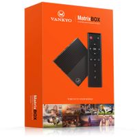 VANKYO MatrixBox X95 Max 4K Android 9.0 TV Box, Ultra HD 4GB RAM 64GB ROM TV Streaming Player w/Amlogic S905X2 64 Bits Quad Core Processor, H.265/2.4G/5GHz WiFi/USB3.0 Supported
