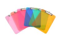 AmazonBasics Plastic Clipboards, Black, Pack of 6