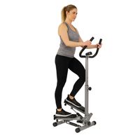 Sunny Health & Fitness Twist Stepper Step Machine w/Handle Bar and LCD Monitor - NO. 059