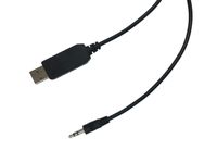 Washinglee USB Data Cable of Glucose Diabetes Meter, for Lifescan Onetouch Series Like Ultra2, Ultramini, Ultralink and Ultrasmart, with Intelligent Chip. Black. 2 Options