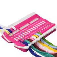 D&D Floss Organizer Cross Stitch Kit Embroidery Thread Project Card 30 Positions Sewing Needle Pins Holder Craft Tools Accessory