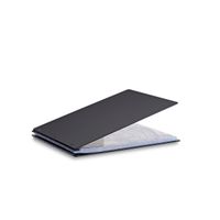 Pina Zangaro Vista 8.5x11 Landscape Screwpost Binder Onyx, Includes 20 Pro-Archive Sheet Protectors (34090)