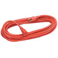 Fellowes 1-Outlet 3-Prong Heavy Duty Indoor/Outdoor Extension Cord, 100 Foot Cord (99599)