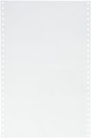 Compulabel Pinfeed Cards Fanfold 100 Pound, 92 Brightness, White (211500)