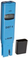 Hanna Instruments HI98304 DIST4 EC and TDS Tester, 19.99 mS/cm, 0.01 mS/cm Resolution, +/-2% Accuracy