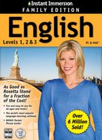 2014 Edition - Instant Immersion English Levels 1,2,3