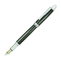 Conklin Herringbone Fountain Pen - Extra Fine Nib Fountain Pen, Gun Metal (CK71530: CK71537)