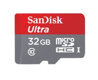 Sandisk Ultra MICROSDHC 32GB 98MB/S Flash Memory Card (SDSQUNC-032G-AN6MA)