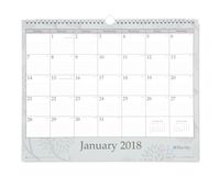 Blue Sky 2018 Wall Calendar, Twin-Wire Binding, 15" x 12", Rue Du Flore