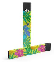 Summer Skin-kit for The Pax JUUL (JuulLabs) Vaping Device (Skin Only) - Tropical Fluorescent v2