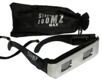 StadiumZoomz Max Team Colors Sports Binocular Viewer Silver - Telescope Lenses, Zoom in for Sports,Concerts,etc