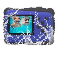 Kids Mini Digital Camera, Vmotal 3M Underwater Camera Kids Toy Camera: Starter Camera Waterproof Digital Camera with 8MP HD Photo, 2 Inch TFT LCD Screen, 4x Digital Zoom for kids, children and beginne