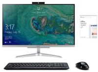 Newest Acer Aspire All-in-One 23.8" FHD Desktop w/Office Home & Student 2019 | Intel Quad Core i5-8250U (Beat i7-7500U) | 12GB DDR4 RAM | 512GB SSD | Wireless Keyboard and Mouse | Windows 10