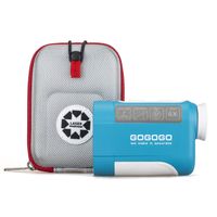 Gogogo Sport 650/900Yard Golf Rangefinder, 6X Magnification Laser Range Finder, with Pinsensor - Flag-Lock - Support Vibration - Slope Calculation- High-Precision Scan(650 Yard)