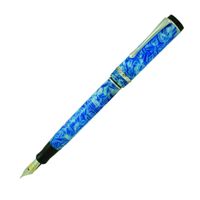 Conklin Duragraph Fountain Pen - Broad Nib Fountain Pen, Ice Blue (CK71350: CK7154)