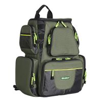 SeaKnight Waterproof Outdoor Tackle Bag Multi-Tackle Large Backpack Double Shoulder Fishing Tackle Multifunctional Bags for Camping Hiking Cycling