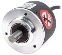 AUTONICS E50S8-100-3-T-24 Encoder, Incremental, Ø50mm, 8mm Shaft, 100 PPR, A,B,Z, Totem Pole Output, 12-24VDC