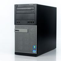 2017 Dell Optiplex 9010 Tower Premium Business Desktop Computer, Intel Quad-Core i5-3550 up to 3.7GHz, 16GB DDR3 Memory, 2TB HDD, DVD, WiFi, Windows 10 Professional (Certified Refurbished)