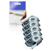 KCMYTONER Compatible for 18mm (3/4") Black on White XR-18WE XR 18WE XR18WE Label Tape Used in KL-C500 KL-100 KL-430 KL-7000 KL-7200 KL-750 KL-750B KL-8200 KL-8800 KLP1000 EZ Printer - 5 Pack