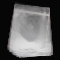 US Art Supply Art Mats Brand Premier Acid-Free 5x7 Picture Mat Matte Storage Bags for Framing. Includes a Pack of 100 Clear Strorage Bags