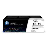 HP 201X | CF400XD | 2 Toner Cartridges | Black | High Yield