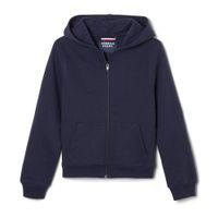 French Toast Boys' Little Fleece Hoodie, Navy, 6
