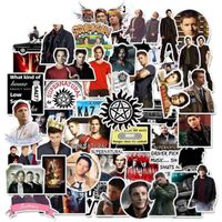 Z&I Exquisite Magic Anime Supernatural Theme Stickers Laptop Stickers Waterproof Skateboard Snowboard Car Bicycle Luggage Decal 50pcs Pack(None 50)