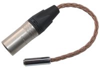 KK Cable MZ-I 4-pin XLR Balanced Male to 2.5mm Trrs Female Balanced Cable, Headphone Audio Adapter. MZ-I