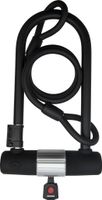 Bell 7070576  Catalyst 550 U Lock & Cable, Black